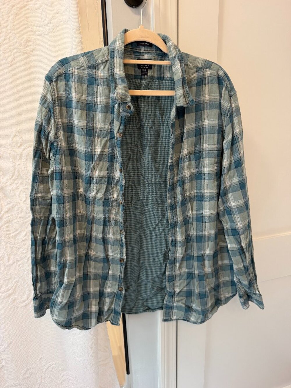 J.Crew plaid men's button up size XXL
